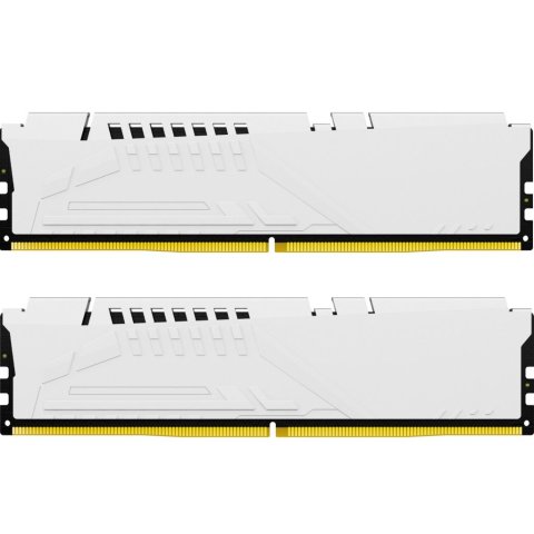 Модуль памяти для компьютера DDR5 32GB (2x16GB) 6800 MHz Beast White Kingston Fury (ex.HyperX) (KF568C34BWK2-32) - Нулевой остаток (Feed) - Нулевой остаток (Feed)