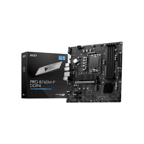 Материнская плата MSI PRO B760M-P DDR4 - Системные (материнские) платы  - Системные (материнские) платы 