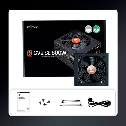 Блок питания Zalman 800W (ZM800-GV2SE) - Блоки питания - Блоки питания