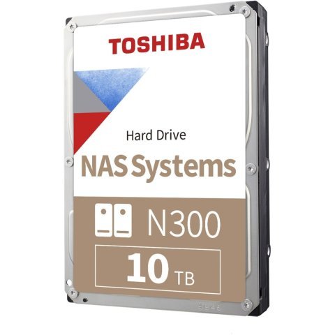 Жесткий диск 3.5" 10TB N300 Toshiba (MN10ADA10TS) - Нулевой остаток (Feed) - Нулевой остаток (Feed)