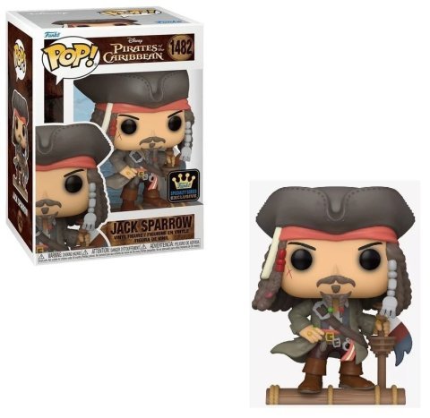 Фігурка Funko Pirates of The Caribbean Jack Sparrow фанко Пірати Карибського моря Капітан Джек Горобець 1482 - -