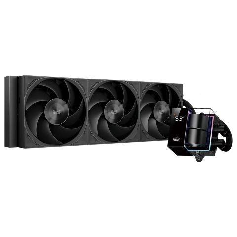 Система жидкостного охлаждения PcCooler DS360 Pro Digital BK - Системы водного охлаждения  - Системы водного охлаждения 