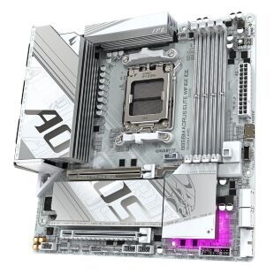 Материнская плата GIGABYTE B850M A ELT WF6E ICE (B850M AORUS ELITE WIFI6E ICE)