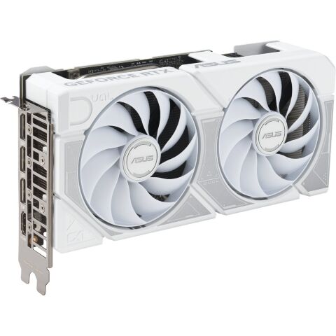 Видеокарта ASUS GeForce RTX5060Ti 16Gb DUAL WHITE OC (DUAL-RTX5060TI-O16G-WHITE) - Видеокарты  - Видеокарты 