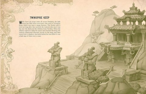 Книга World of Warcraft: Exploring Azeroth: Pandaria Imitation Leather Book - -