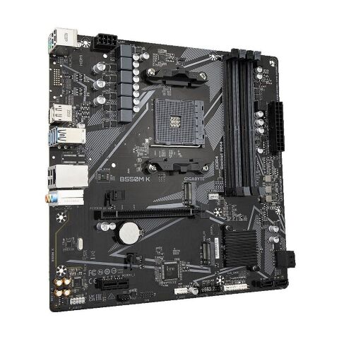 Материнская плата GIGABYTE B550M K - Системные (материнские) платы  - Системные (материнские) платы 