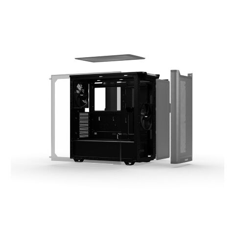 Корпус для ПК Be quiet! PURE BASE 501 Airflow з віконцем,чорний (BGW74) - Нулевой остаток (Feed)  - Нулевой остаток (Feed) 