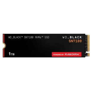 Накопитель SSD M.2 2280 1TB BLACK SN7100 WD (WDS100T4X0E-00CJA0)