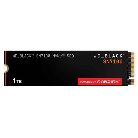 Накопитель SSD M.2 2280 1TB BLACK SN7100 WD (WDS100T4X0E-00CJA0) - Внутренние SSD  - Внутренние SSD 