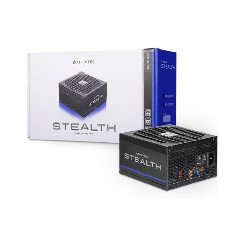 Блок питания Chieftec 1200W Stealth (SPX-1200-FC) - Нулевой остаток (Feed) - Нулевой остаток (Feed)