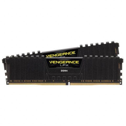 Модуль памяти для компьютера DDR4 32GB (2x16GB) 3600 MHz Vengeance LPX Black Corsair (CMK32GX4M2D3600C18) - Нулевой остаток (Feed) - Нулевой остаток (Feed)