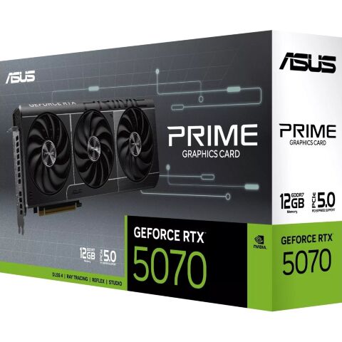 Видеокарта ASUS GeForce RTX5070 12Gb PRIME (PRIME-RTX5070-12G) - Нулевой остаток (Feed) - Нулевой остаток (Feed)