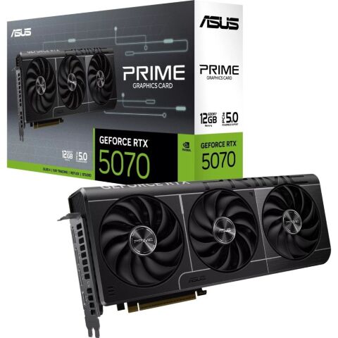 Видеокарта ASUS GeForce RTX5070 12Gb PRIME (PRIME-RTX5070-12G) - Нулевой остаток (Feed) - Нулевой остаток (Feed)