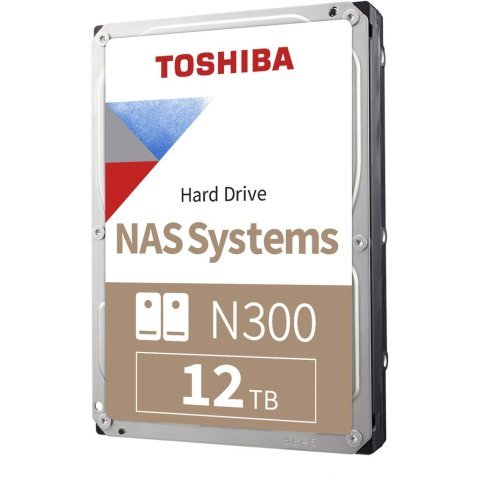 Жесткий диск 3.5" 12TB N300 Toshiba (HDWG51CUZSVA) - Жесткие диски (HDD) - Жесткие диски (HDD)