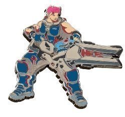 Значок 2018 Blizzcon Blizzard Collectibles Pins - Series 5 - Zarya - -