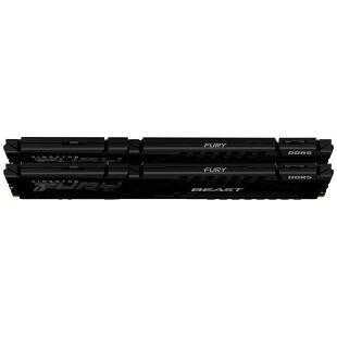 Модуль памяти для компьютера DDR5 16GB (2x8GB) 5600 MHz Beast Kingston Fury (ex.HyperX) (KF556C36BBEK2-16)