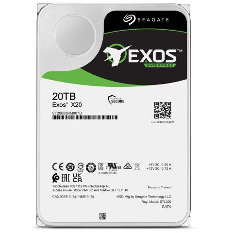 Жесткий диск SAS 3.5" 20TB Seagate (ST20000NM007H) - Нулевой остаток (Feed)  - Нулевой остаток (Feed) 