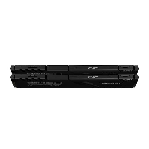 Модуль памяти для компьютера DDR4 32GB (2x16GB) 3600 MHz Fury Beast Black Kingston Fury (ex.HyperX) (KF436C18BBK2/32) - Нулевой остаток (Feed) - Нулевой остаток (Feed)