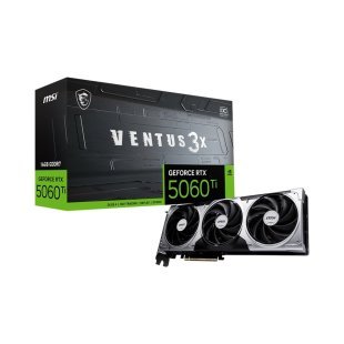 Видеокарта MSI GeForce RTX5060Ti 16Gb VENTUS 3X OC (RTX 5060 Ti 16G VENTUS 3X OC)