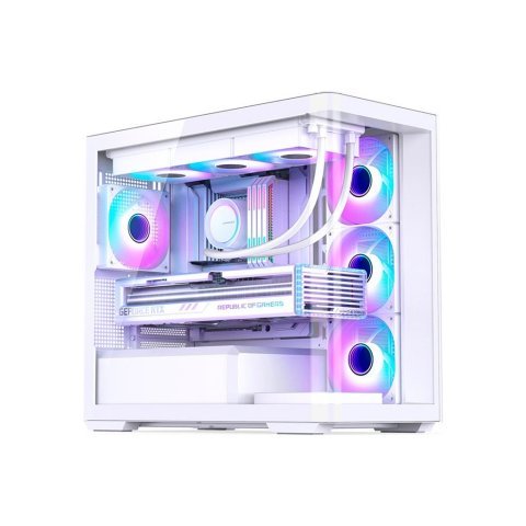 Корпус JONSBO D300 White - Нулевой остаток (Feed) - Нулевой остаток (Feed)