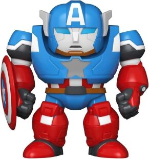 Фігурка Funko Bitty Bot Captain America Mech фанко Капітан Америка (15 см.)
