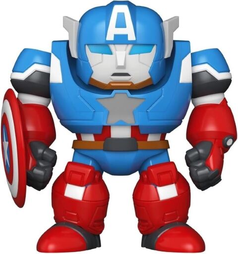Фігурка Funko Bitty Bot Captain America Mech фанко Капітан Америка (15 см.) -   -  