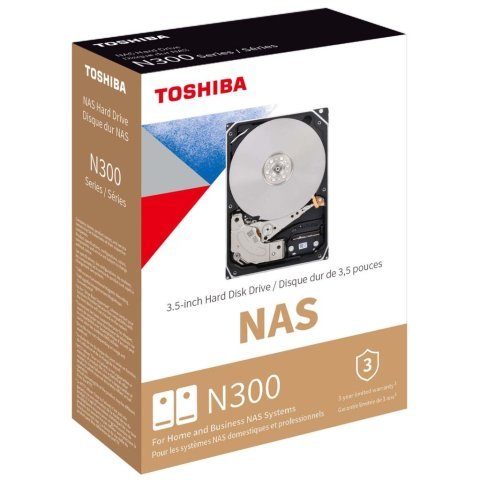 Жесткий диск 3.5" 14TB N300 Toshiba (HDWG51EUZSVA) - Нулевой остаток (Feed) - Нулевой остаток (Feed)