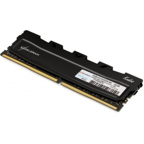 Модуль памяти для компьютера DDR4 32GB 2666 MHz Black Kudos eXceleram (EKBLACK4322619C) - Нулевой остаток (Feed) - Нулевой остаток (Feed)