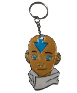 Брелок Avatar: The Last Airbender Aang Аватар на Аанг Keychain ABS пластик 4 см.