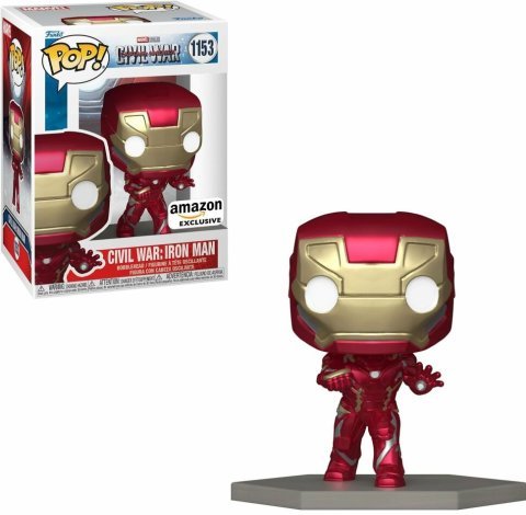 Фігурка Funko Marvel: Civil War Iron Man Фанко Залізна людина (Amazon Exclusive) 1153 - -