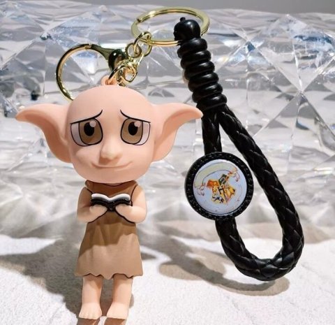 Брелок подвеска на рюкзак Harry Potter Dobby 3D Keychain Backpack Добби 2 - -
