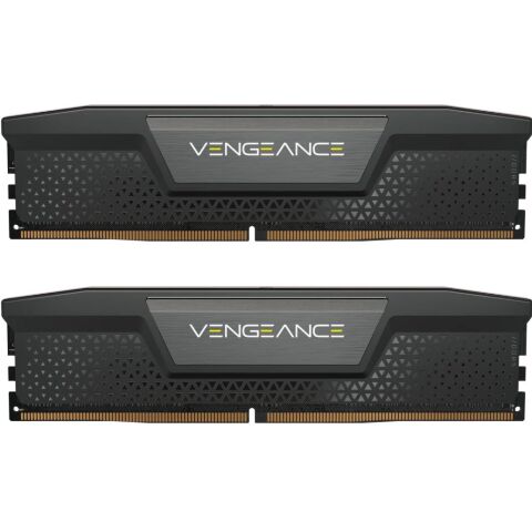 Модуль памяти для компьютера DDR5 96GB (2x48GB) 6800 MHz Vengeance XMP Black Corsair (CMK96GX5M2B6800C40) - Нулевой остаток (Feed) - Нулевой остаток (Feed)