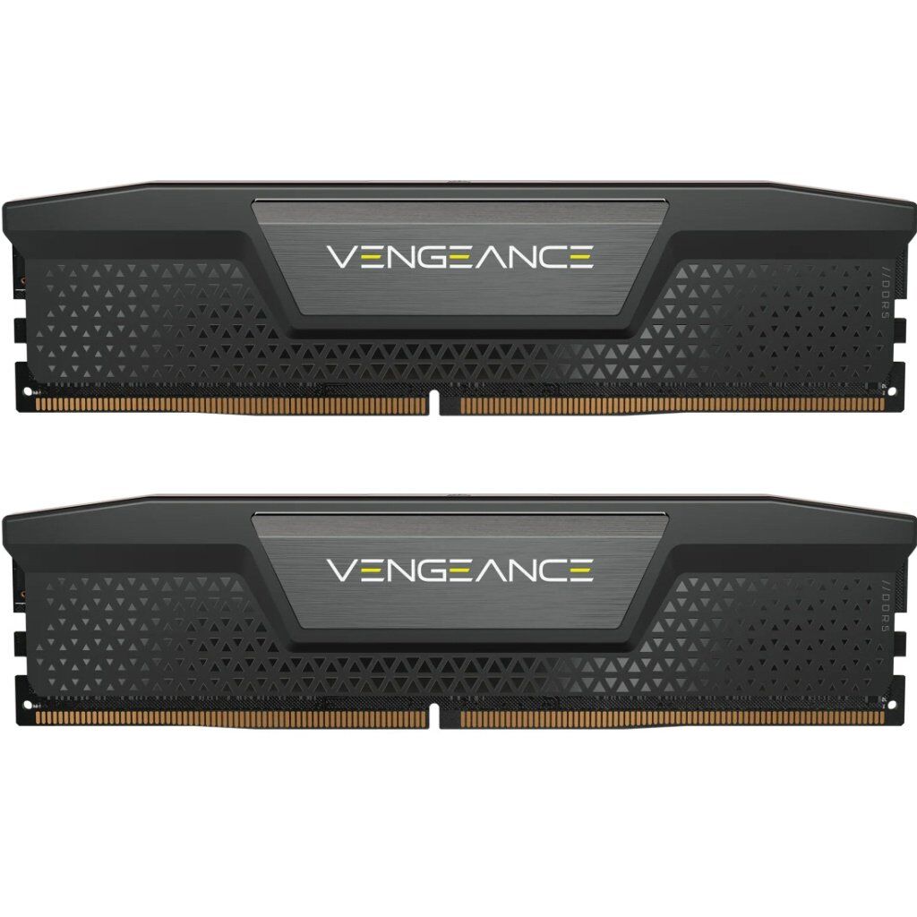 Модуль памяти для компьютера DDR5 96GB (2x48GB) 6800 MHz Vengeance XMP Black Corsair (CMK96GX5M2B6800C40)