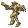 Значок 2018 Blizzcon Blizzard Collectibles Pins - Series 5 - Mccree Gold