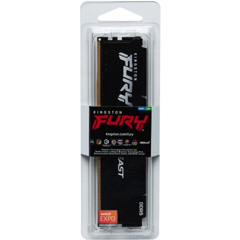 Модуль памяти для компьютера DDR5 32GB 6000 MHz Beast EXPO Kingston Fury (ex.HyperX) (KF560C36BBE-32) - Нулевой остаток (Feed)  - Нулевой остаток (Feed) 