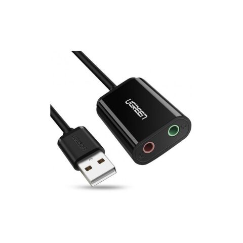 Звуковая плата Ugreen US205 black (30724) - Звуковые платы  - Звуковые платы 