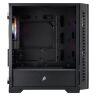Корпус для ПК 1stPlayer D4-M-BK-2F1P-1F1