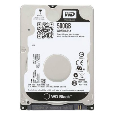 Жесткий диск для ноутбука 2.5" 500GB WD (WD5000LPLX) - Нулевой остаток (Feed) - Нулевой остаток (Feed)