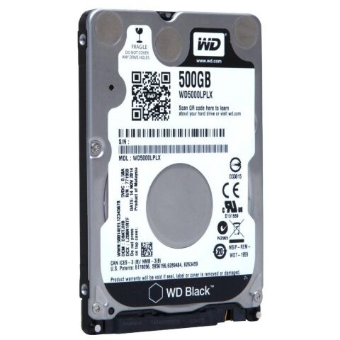 Жесткий диск для ноутбука 2.5" 500GB WD (WD5000LPLX) - Нулевой остаток (Feed) - Нулевой остаток (Feed)