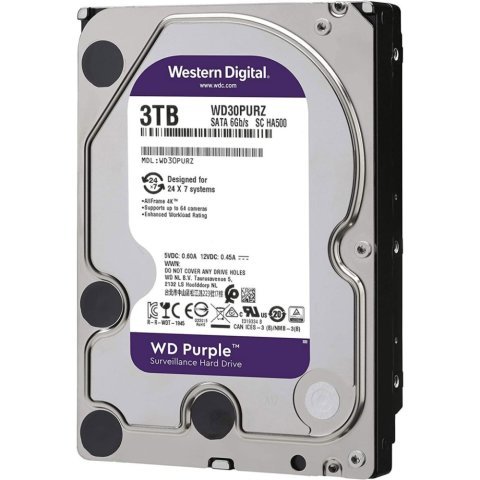 Жесткий диск 3.5" 3TB WD (WD33PURZ) - Нулевой остаток (Feed) - Нулевой остаток (Feed)
