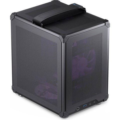 Корпус JONSBO C6 Handle Black - Нулевой остаток (Feed) - Нулевой остаток (Feed)