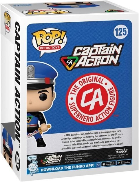 Фігурка Funko Retro Toys: Heroes Captain Action фанко Капітан Екшн 125 - -