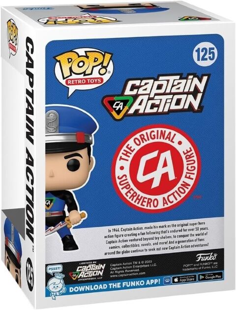 Фігурка Funko Retro Toys: Heroes Captain Action фанко Капітан Екшн 125 -   -  