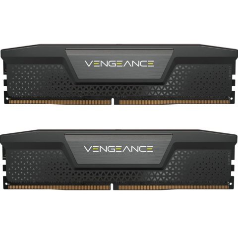 Модуль памяти для компьютера DDR5 128GB (2x64GB) 6400 MHz Vengeance Black Corsair (CMK128GX5M2B6400C42) - Нулевой остаток (Feed)  - Нулевой остаток (Feed) 