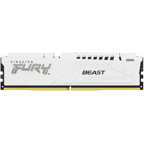 Модуль памяти для компьютера DDR5 32GB 6000 MHz Beast EXPO White Kingston Fury (ex.HyperX) (KF560C36BWE-32) - Нулевой остаток (Feed) - Нулевой остаток (Feed)