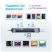 Считыватель флеш-карт ColorWay USB 2.0/USB-C to CF/SD/MicroSD (CW-CR-01) - Кардридеры  - Кардридеры 