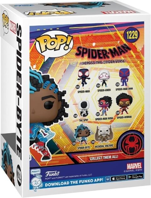 Фігурка Funko Marvel: Spider-Man Spider-Byte Фанко Байт-павук 1229 -   -  