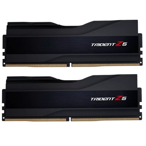 Модуль памяти для компьютера DDR5 32GB (2x16GB) 6000 MHz Trident Z5 Black G.Skill (F5-6000J3040F16GX2-TZ5K) - Нулевой остаток (Feed) - Нулевой остаток (Feed)