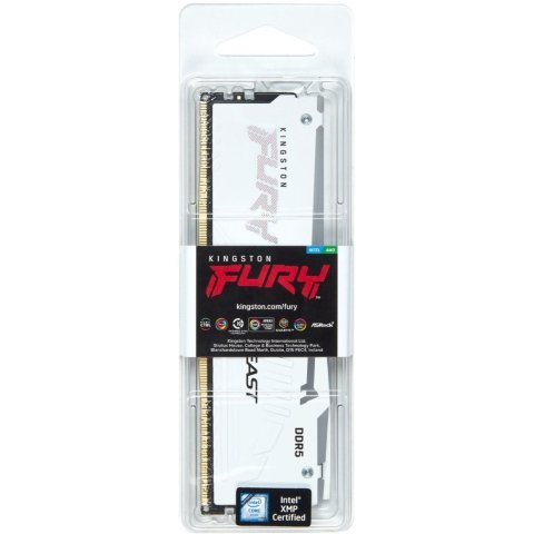 Модуль памяти для компьютера DDR5 32GB 6000 MHz Renegade White XMP Kingston Fury (ex.HyperX) (KF560C30BWA-32) - Нулевой остаток (Feed)  - Нулевой остаток (Feed) 
