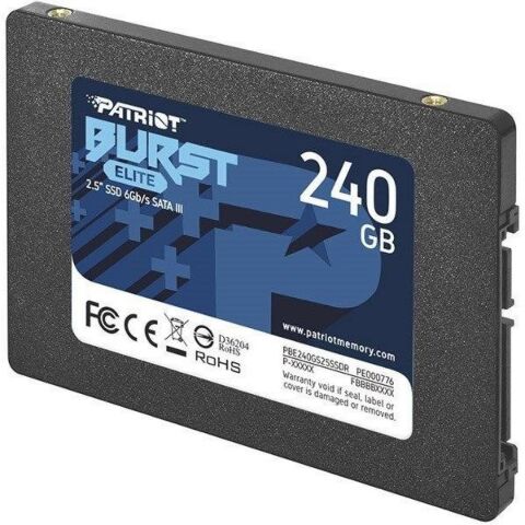 Накопитель SSD 2.5" 240GB Burst Elite Patriot (PBE240GS25SSDR) - Нулевой остаток (Feed)  - Нулевой остаток (Feed) 